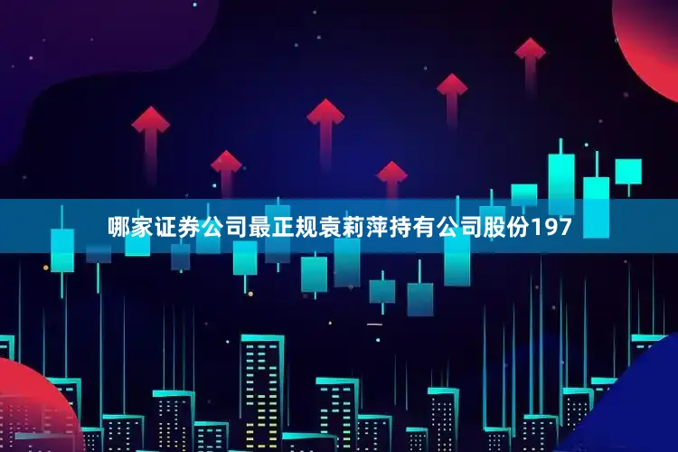哪家证券公司最正规袁莉萍持有公司股份197